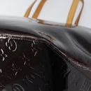 LOUIS VUITTON Monogram Vernis Bellevue GM Tote Bag Amarante M93589 Auth 159715-15