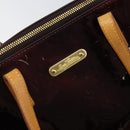 LOUIS VUITTON Monogram Vernis Bellevue GM Tote Bag Amarante M93589 Auth 159715-17