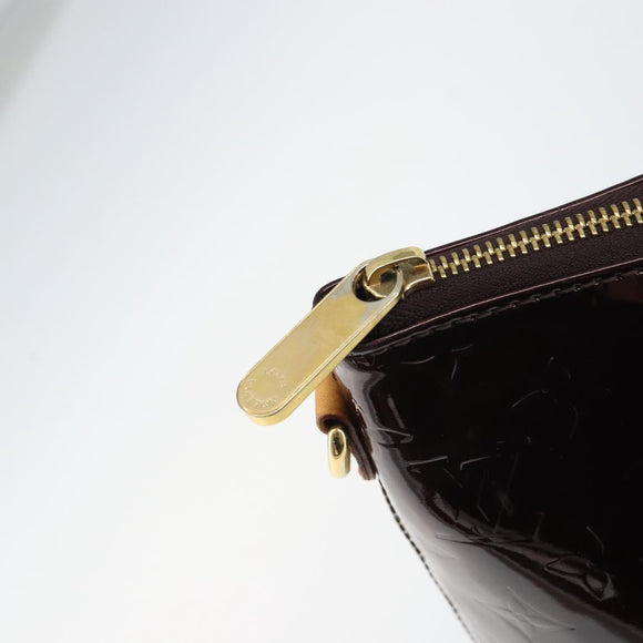 LOUIS VUITTON Monogram Vernis Bellevue GM Tote Bag Amarante M93589 Auth 159715