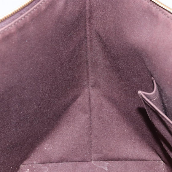 LOUIS VUITTON Monogram Vernis Bellevue GM Tote Bag Amarante M93589 Auth 159715