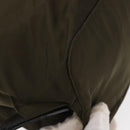 PRADA Backpack Nylon Khaki Silver Auth 159721-18