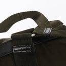 PRADA Backpack Nylon Khaki Silver Auth 159721-9