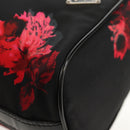 PRADA Hand Bag Nylon Black Auth 159722V-11