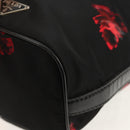 PRADA Hand Bag Nylon Black Auth 159722V-12