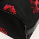 PRADA Hand Bag Nylon Black Auth 159722V-14