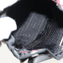 PRADA Hand Bag Nylon Black Auth 159722V-18