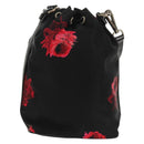 PRADA Hand Bag Nylon Black Auth 159722V-3