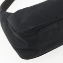 PRADA Hand Pouch Nylon Black Auth 159723-14