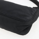 PRADA Hand Pouch Nylon Black Auth 159723-15