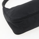 PRADA Hand Pouch Nylon Black Auth 159723-16