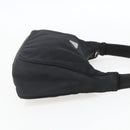 PRADA Hand Pouch Nylon Black Auth 159723-4