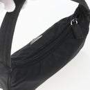 PRADA Hand Pouch Nylon Black Auth 159723-6