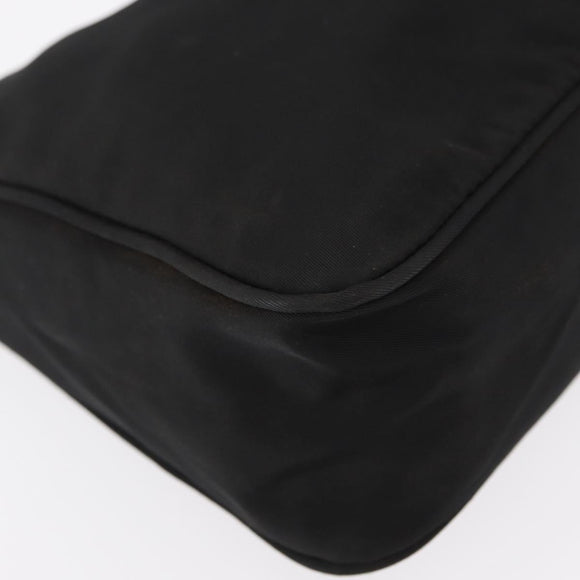 PRADA Hand Pouch Nylon Black Auth 159724