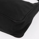 PRADA Hand Pouch Nylon Black Auth 159724-11