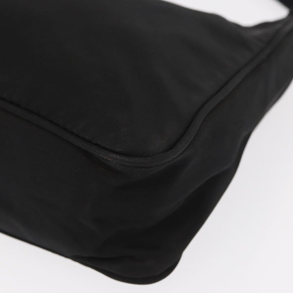 PRADA Hand Pouch Nylon Black Auth 159724