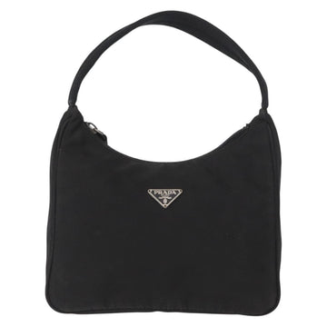 PRADA Hand Pouch Nylon Black Auth 159724 - 0
