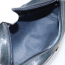 GUCCI GG Supreme Sherry Line Shoulder Bag PVC Navy Gold 75 02 004 Auth 159729-10