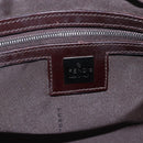 FENDI Zucca Canvas Shoulder Bag Black Brown Auth 159735-16