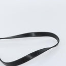 BALLY Hand Bag Leather 2way Black Gold Auth 159743-14