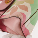 Miu Miu Hand Bag Leather Pink Gold Auth 159745-8