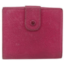 CHANEL Wallet Caviar Skin Pink Gold CC Auth 159752-2