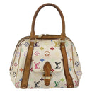 LOUIS VUITTON Monogram Multicolor Priscilla Hand Bag White M40096 Auth 159761-13