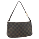 LOUIS VUITTON Damier Ebene Pochette Accessoires Pouch N41206 LV Auth 159769-1