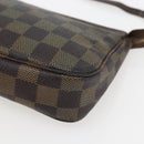 LOUIS VUITTON Damier Ebene Pochette Accessoires Pouch N41206 LV Auth 159769-8