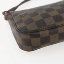 LOUIS VUITTON Damier Ebene Pochette Accessoires Pouch N41206 LV Auth 159769-15