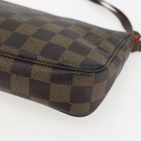 LOUIS VUITTON Damier Ebene Pochette Accessoires Pouch N41206 LV Auth 159769