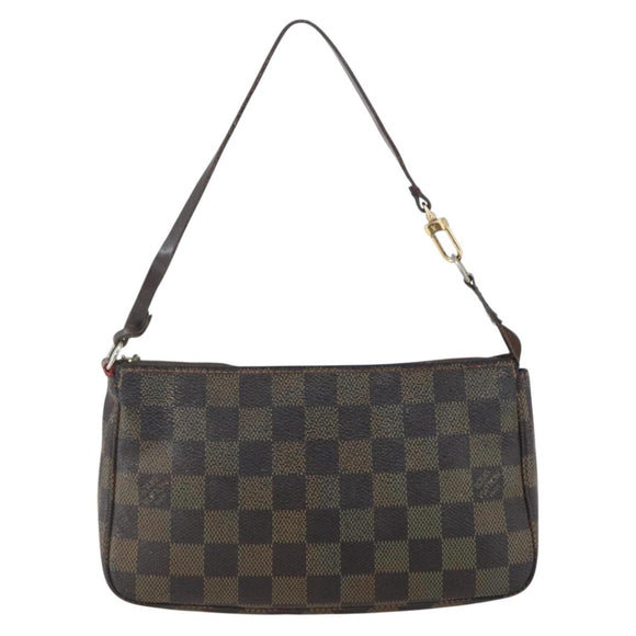 LOUIS VUITTON Damier Ebene Pochette Accessoires Pouch N41206 LV Auth 159769