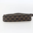 LOUIS VUITTON Damier Ebene Pochette Accessoires Pouch N41206 LV Auth 159769-5