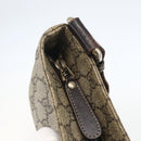 GUCCI GG Supreme Shoulder Bag PVC Beige Gold 201538 Auth 159774-9