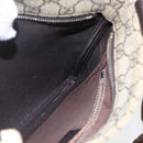 GUCCI GG Supreme Shoulder Bag PVC Beige Gold 201538 Auth 159774-20