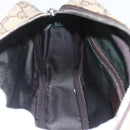 GUCCI GG Supreme Shoulder Bag PVC Beige Silver 114291 Auth 159775-21