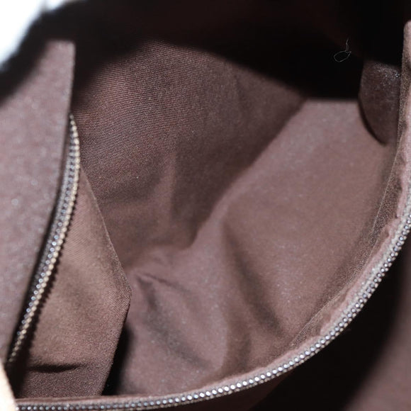 GUCCI GG Canvas Sherry Line Boston Bag Beige Gold pink 153240 Auth 159776