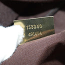 GUCCI GG Canvas Sherry Line Boston Bag Beige Gold pink 153240 Auth 159776-23