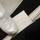 GUCCI Interlocking Web Sherry Line Bag Coated Canvas White 162740 Auth 159778-12