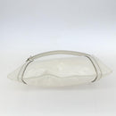 GUCCI Interlocking Web Sherry Line Bag Coated Canvas White 162740 Auth 159778-9