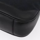 GUCCI Bamboo GG Canvas Hand Bag 2way Black Silver 001 4095 Auth 159780-10
