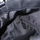 GUCCI Bamboo GG Canvas Hand Bag 2way Black Silver 001 4095 Auth 159780-21