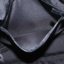 GUCCI Bamboo GG Canvas Hand Bag 2way Black Silver 001 4095 Auth 159780-22