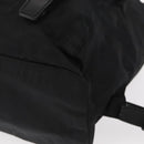 PRADA Backpack Nylon Black Silver Auth 159782-17
