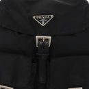PRADA Backpack Nylon Black Silver Auth 159782-20