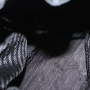 PRADA Backpack Nylon Black Silver Auth 159782-11