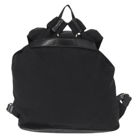 PRADA Backpack Nylon Black Silver Auth 159782 - 0