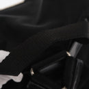 PRADA Backpack Nylon Black Silver Auth 159782-7