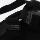 PRADA Backpack Nylon Black Silver Auth 159782-9