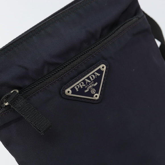 PRADA Shoulder Bag Nylon Purple Auth 159783