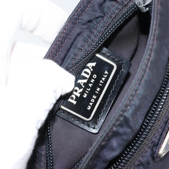 PRADA Shoulder Bag Nylon Purple Auth 159783